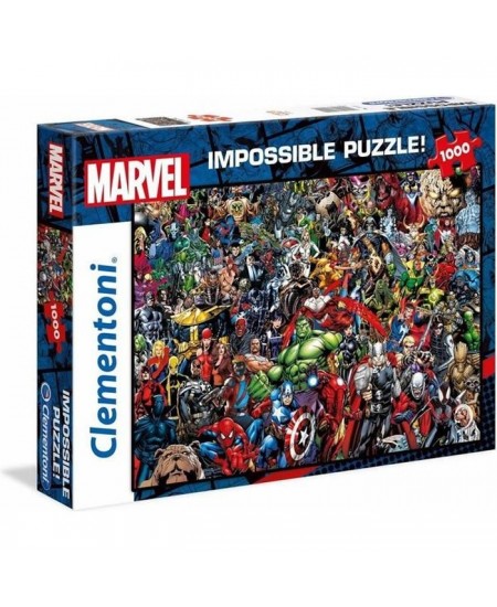 Puzzle Impossible 1000 pieces Marvel - Clementoni