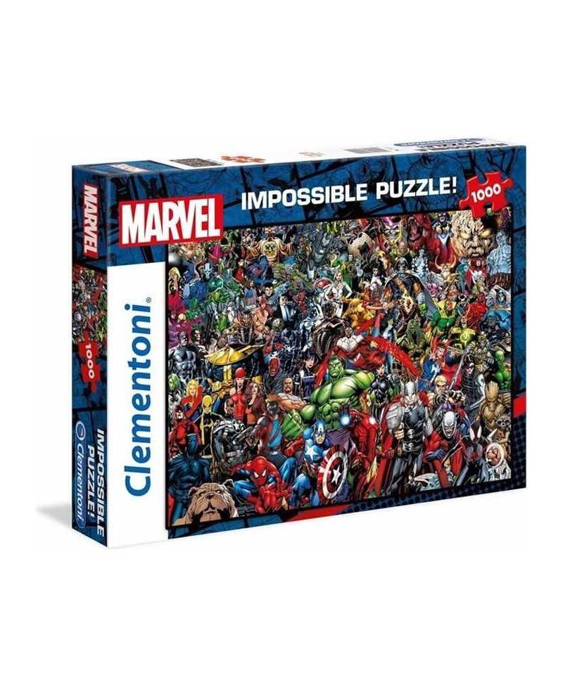 Puzzle Impossible 1000 pieces Marvel - Clementoni