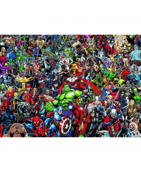 Puzzle Impossible 1000 pieces Marvel - Clementoni