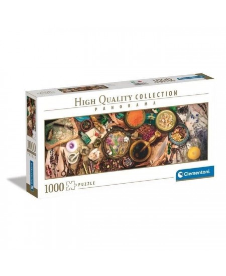 Puzzle panoramique 1000 pieces - Clementoni - Herbalist Desk - Nature morte et objets - Multicolore - 98 x 33 cm