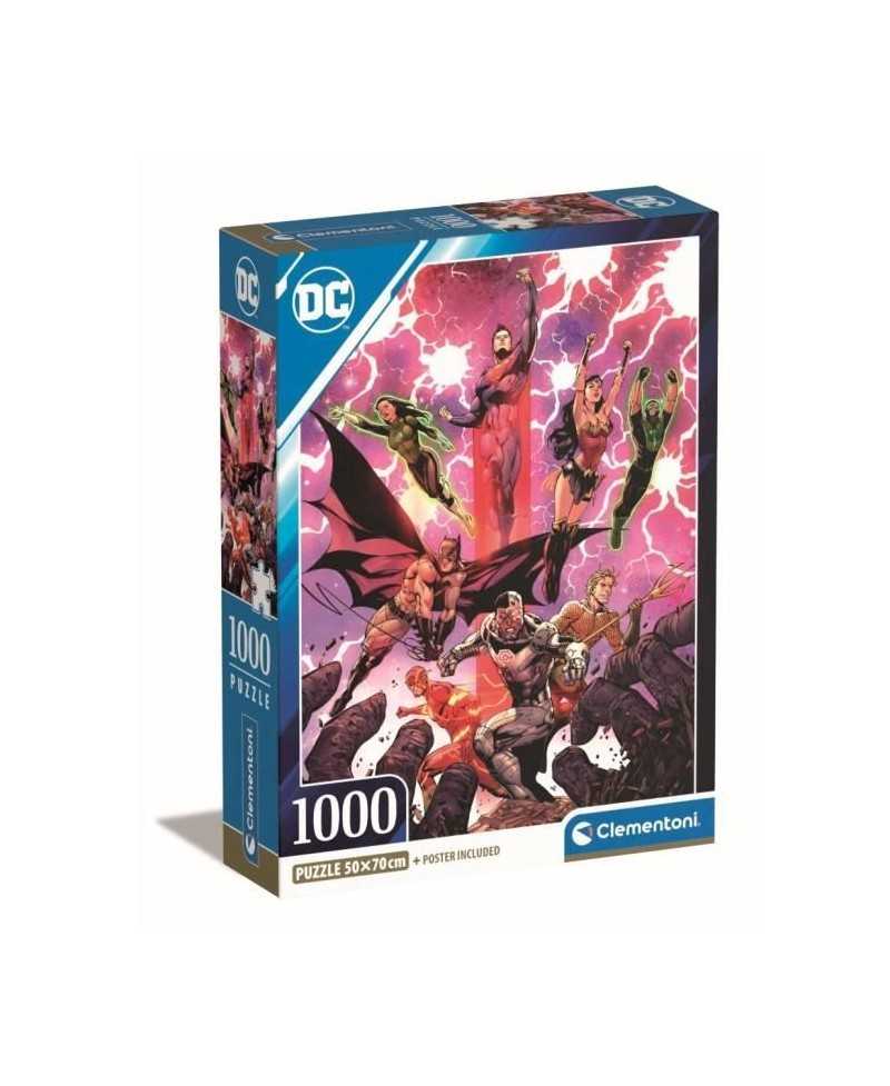 Clementoni - 1000p DC Comics - 70 x 50 cm - Avec poster