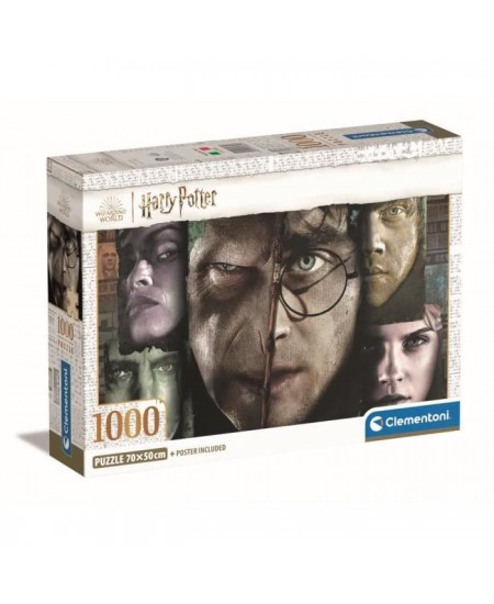 Clementoni - 1000p Harry Potter - 70 x 50 cm - Avec poster