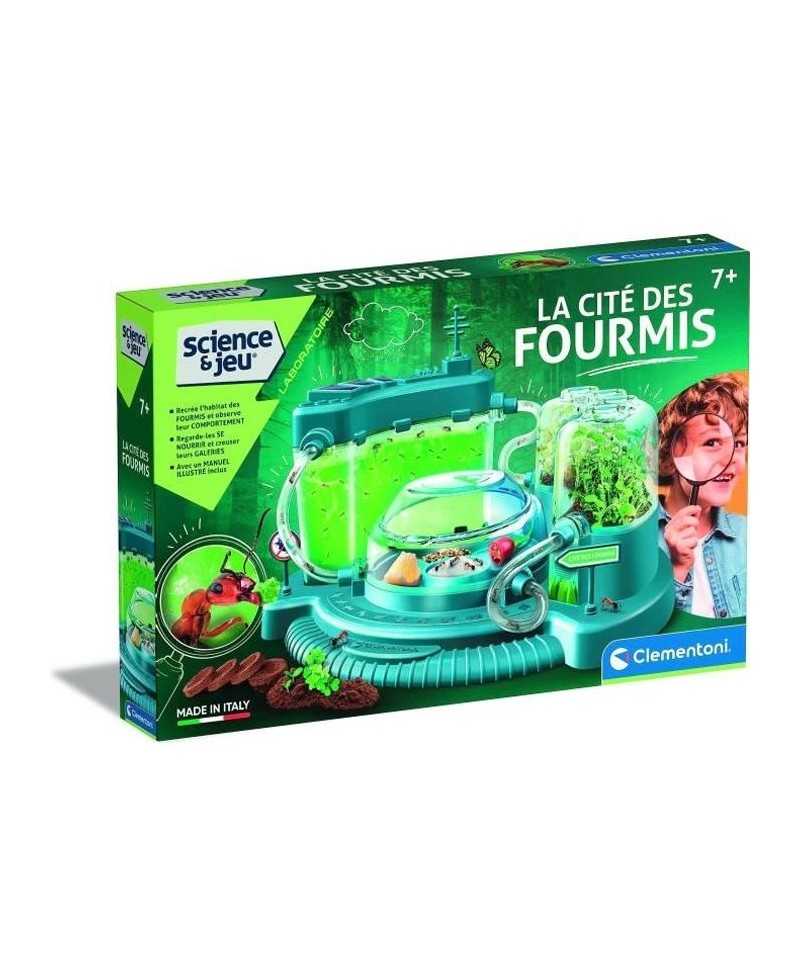 Clementoni - Sciences et Jeu - La cité des fourmis - Observatoire de fourmies - Fabriqué en Italie