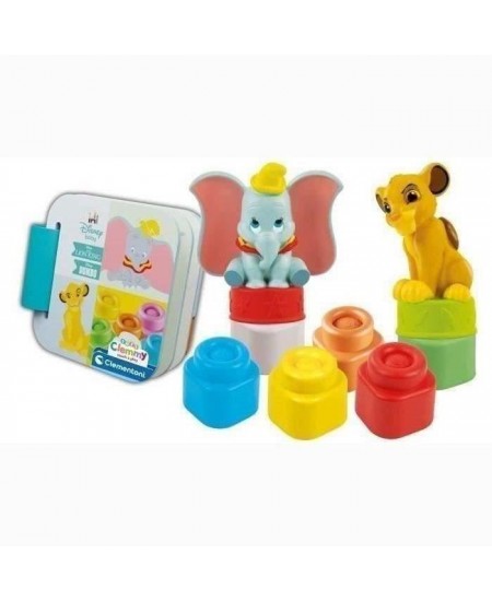 Coffret Disney Classics Clemmy - Disney Baby - Clementoni - 6 cubes - Fabriqué en Italie