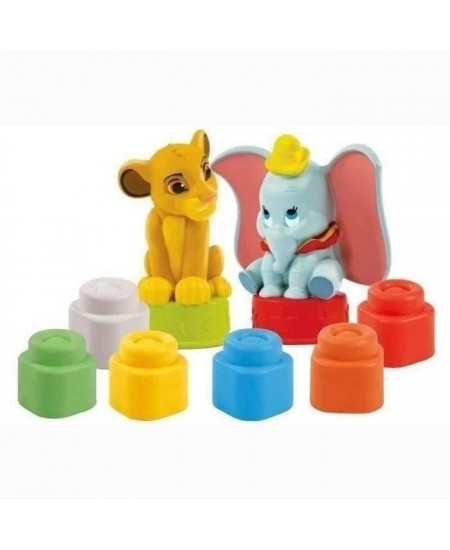 Coffret Disney Classics Clemmy - Disney Baby - Clementoni - 6 cubes - Fabriqué en Italie