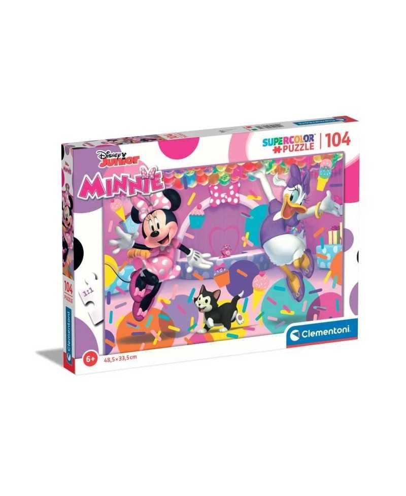 Clementoni - Puzzle enfant - Minnie - 104 pieces - 6 ans et plus - Fabriqué en Italie