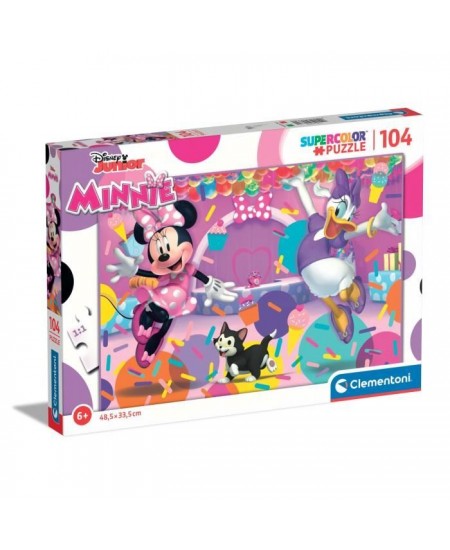 Clementoni - Puzzle enfant - Minnie - 104 pieces - 6 ans et plus - Fabriqué en Italie