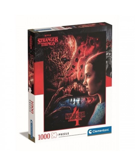 Puzzle - Clementoni - Strangers things - 1000 pieces - 59,2 x 84,3 cm - 39763 - multicolore