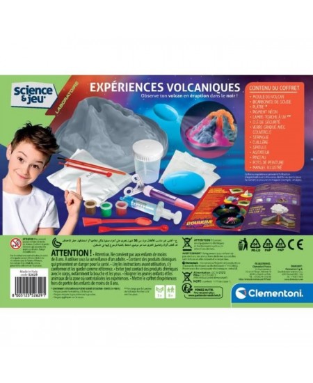 Clementoni - 52629 - Expériences volcaniques