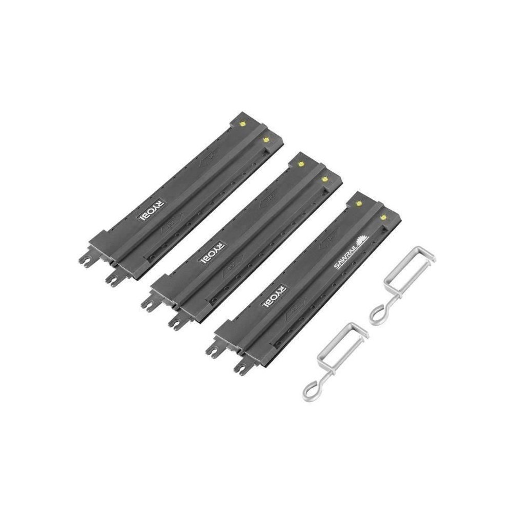 RYOBI - Rail de guidage 122 cm + 2 serre-joints pour scies circulaires