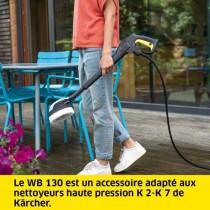 Brosse rotative - KARCHER - WB 130 - Coque transparente - Noir - Allem