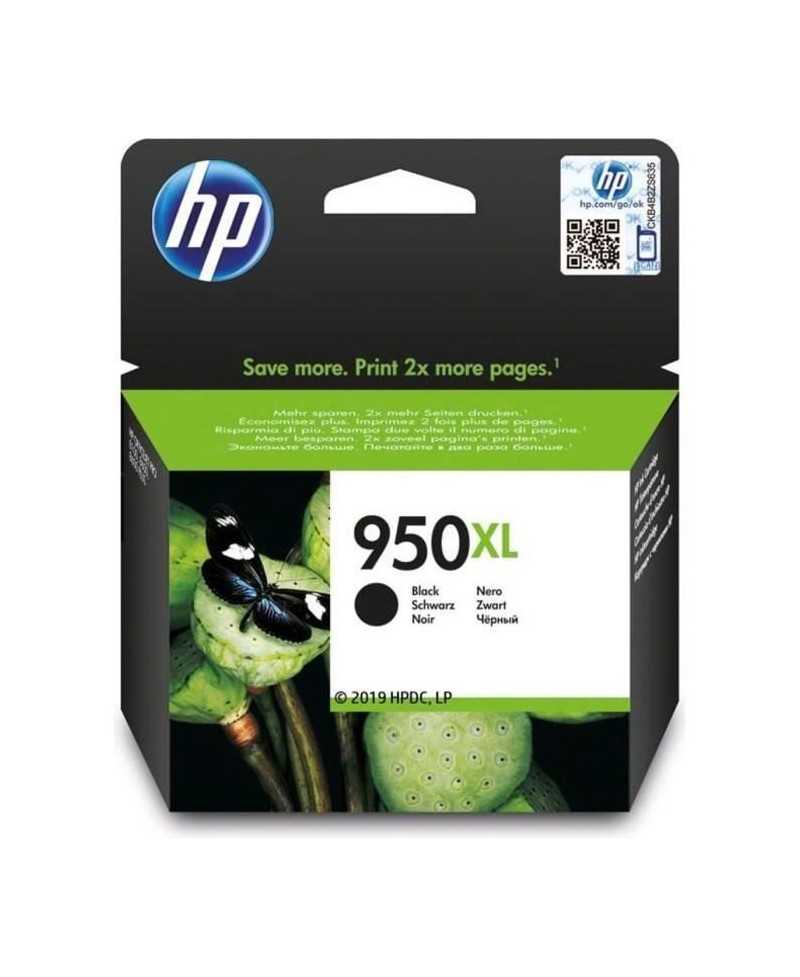 HP 950XL Cartouche d'encre noire grande capacité authentique (CN045AE) pour HP OfficeJet Pro 251dw/276dw/8100/8600