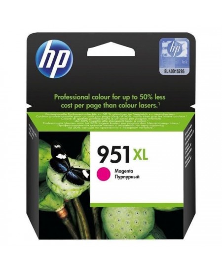 HP 951XL Cartouche d'encre magenta grande capacité authentique (CN047AE) pour HP OfficeJet Pro 251dw/276dw/8100/8600