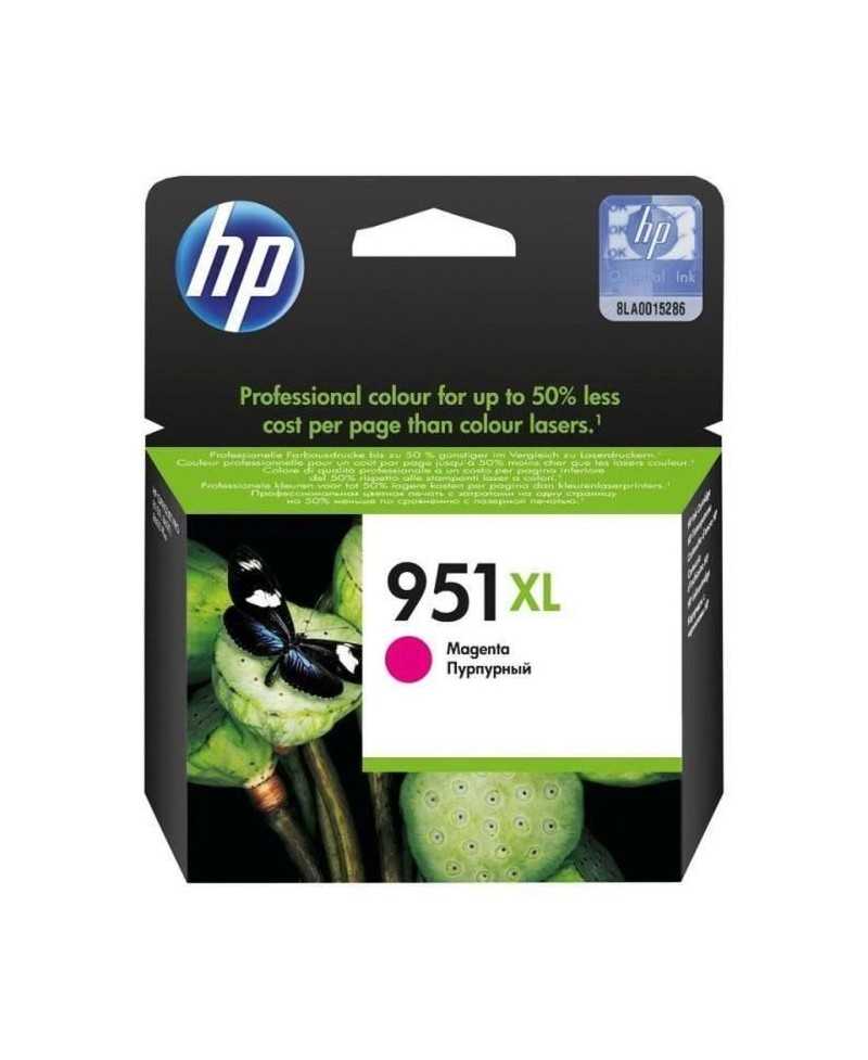 HP 951XL Cartouche d'encre magenta grande capacité authentique (CN047AE) pour HP OfficeJet Pro 251dw/276dw/8100/8600