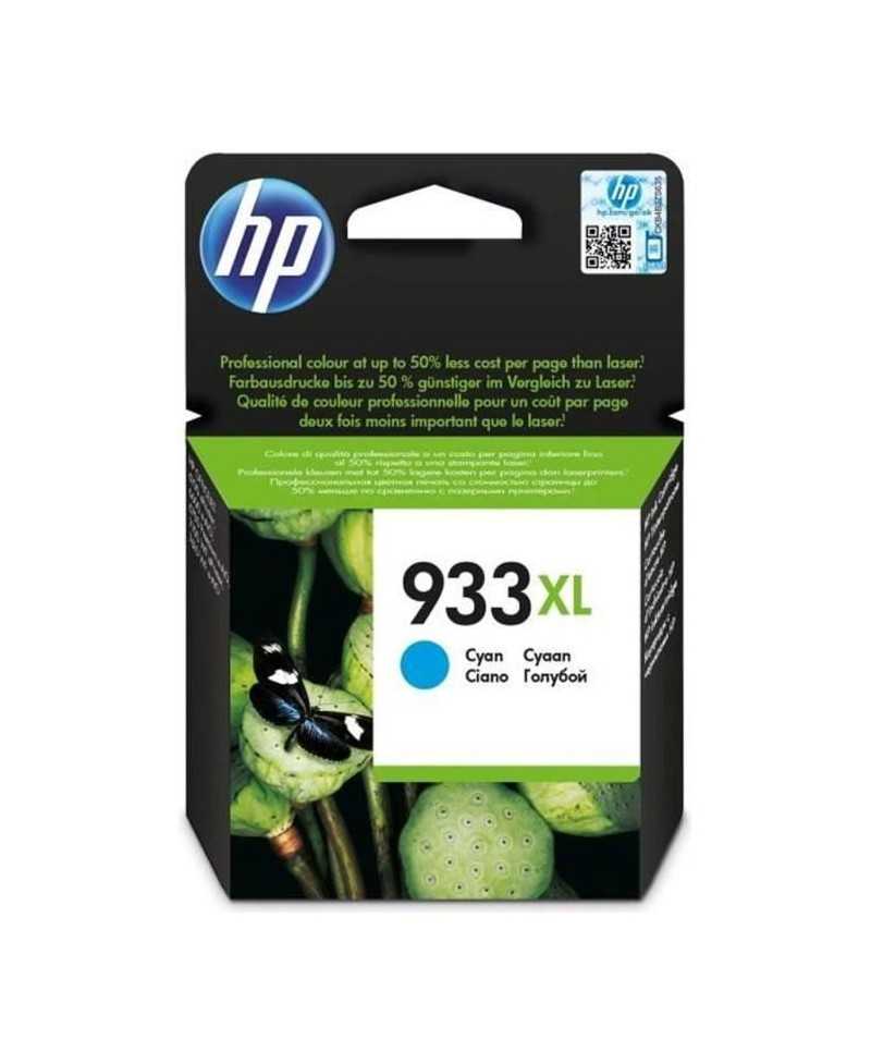 HP 933XL Cartouche d'encre cyan grande capacité authentique (CN054AE) pour HP OfficeJet 6100/6600/6700/7100/7510/7610