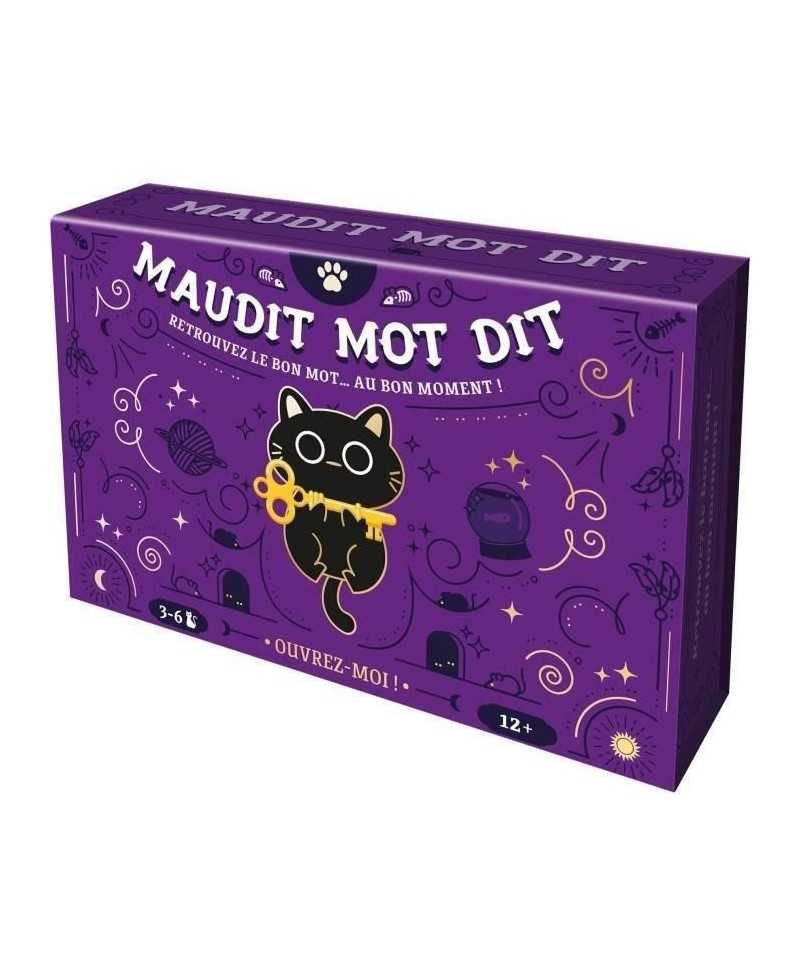 Asmodee - Cocktail Games - Maudit Mot Dit - Jeu de société - Jeu d'ambiance - A partir de 12 Ans - 3 a 6 Joueurs - 30 Min