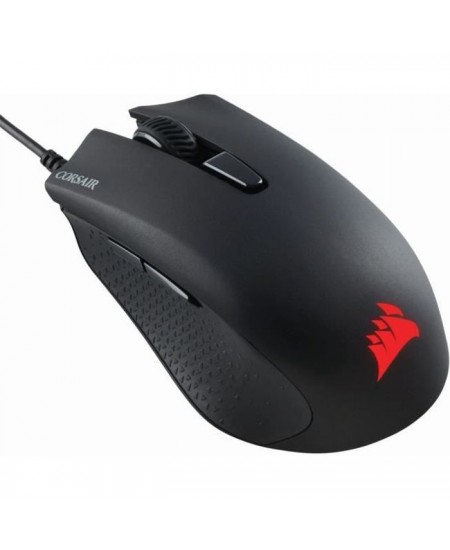 CORSAIR Souris Gamer Optique HARPOON RGB PRO FPS/MOBA - Rétroéclairé Backlit RGB LED - 12000 DPI - Noir (CH-9301111-EU)