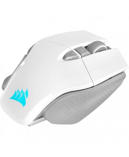 Souris Gaming - Sans fil - CORSAIR - M65 RGB Ultra Wireless - Blanc - (CH-9319511-EU2)