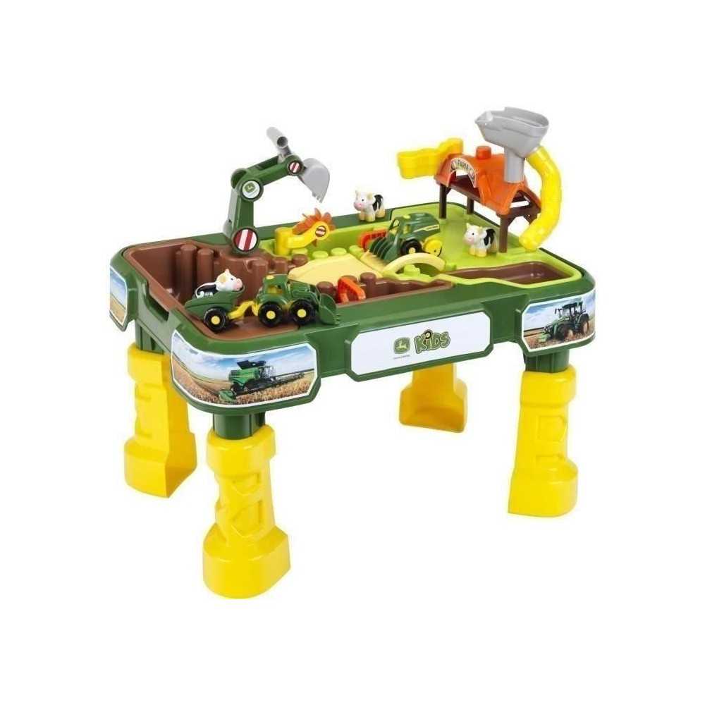 Table multi jeux sable et eau John Deere - KLEIN - 3948 - Mixte - Enfa