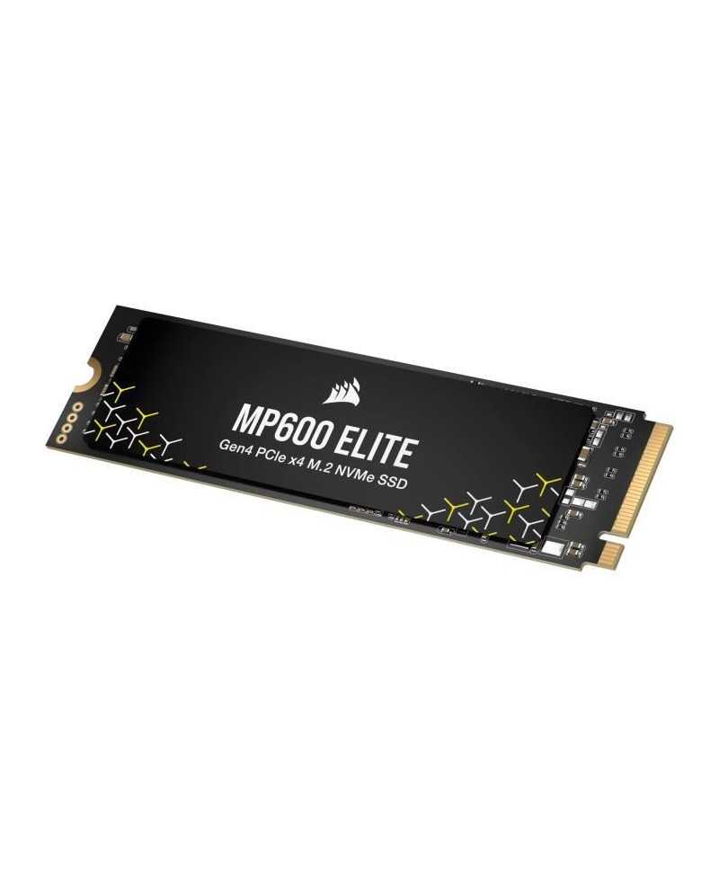 Disque SSD interne - CORSAIR - MP600 ELITE 1TB Gen4 PCIe x4 NVMe M.2 SSD - Sans dissipateur