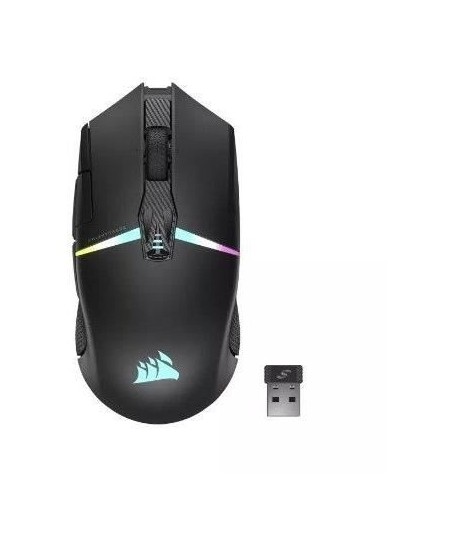 Souris gaming sans fil - CORSAIR - NIGHTSABRE WIRELESS - RGB - Noir