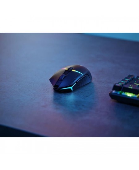 Souris gaming sans fil - CORSAIR - NIGHTSABRE WIRELESS - RGB - Noir