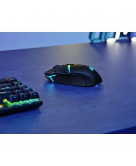 Souris gaming sans fil - CORSAIR - NIGHTSABRE WIRELESS - RGB - Noir