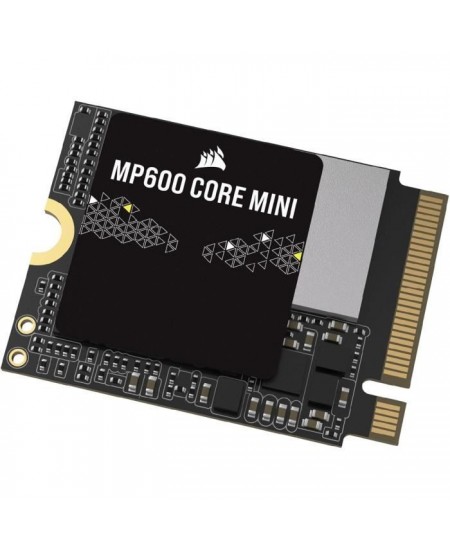 SSD interne - CORSAIR - MP600 Core Mini 1To M.2 NVMe PCIe x4 Gen4 2 SSD - M.2 2230 - Jusqu'a 5.000 Mo/s - Noir