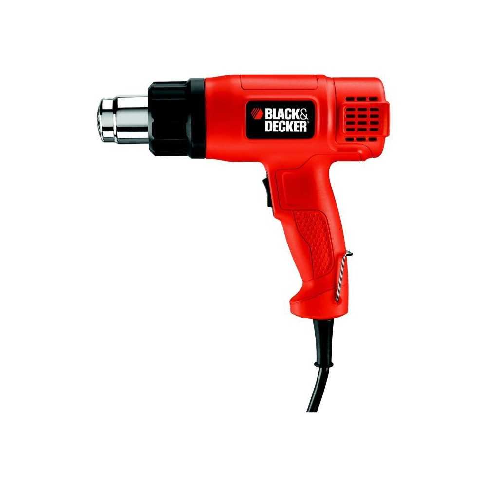 Décapeur Thermique BLACK+DECKER - Poignée pistolet 1750W 570 a 740L/