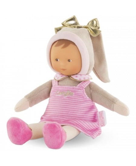 Mon Doudou COROLLE - Miss Rayée Reves d'Etoiles - 25 cm - petite poupée - senteur de vanille - des la naissance