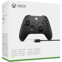 Manette Xbox Sans Fil avec câble pour PC