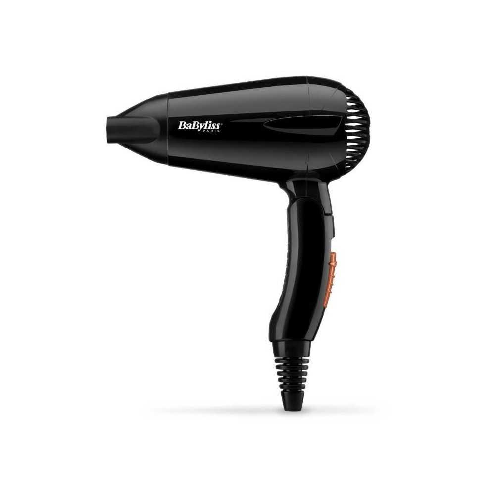 Seche-Cheveux - BaByliss - 5344E - Compact Léger avec poignée pliante, 2000W, 2 combinaisons températures / vitesses,