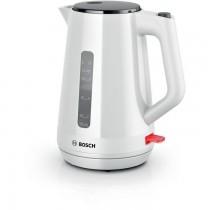 Bouilloire - BOSCH - TWK1M121 MyMoment - Blanche - capacité 1,7L - base 360° - rangement du cordon -3 sécurités automatiques