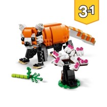 LEGO 31129 Creator 3-en-1 Sa Majesté le Tigre, Jouet et Figurine Anim