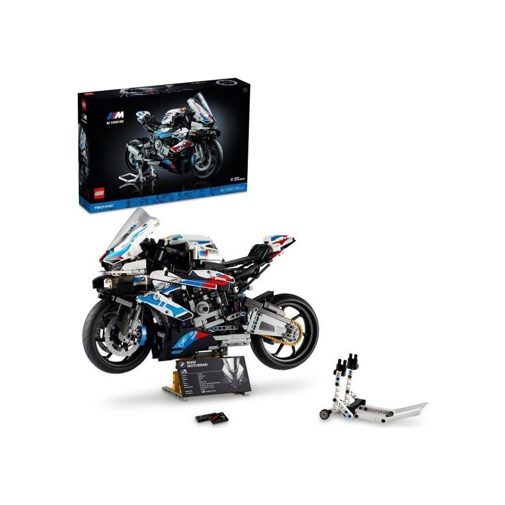 LEGO Technic 42130 BMW M 1000 RR, Construction Moto BMW, Maquette Moto