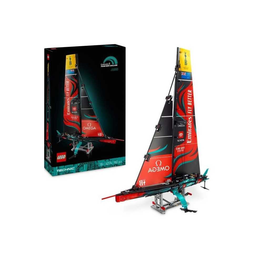 LEGO Technic 42174 Yacht Emirates Team New Zealand AC75 - Kit de Const