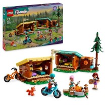 LEGO Friends 42624 Les cabanes chaleureuses de la base de loisirs - Se