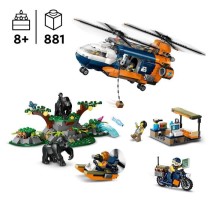 LEGO City 60437 L'hélicoptere de l'explorateur de la jungle au camp d