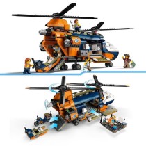 LEGO City 60437 L'hélicoptere de l'explorateur de la jungle au camp d