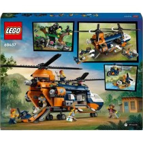 LEGO City 60437 L'hélicoptere de l'explorateur de la jungle au camp d