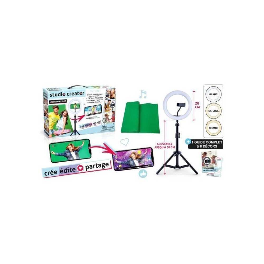 Vidéo Maker Kit - Deviens un Influenceur ! - Studio Creator - Canal Toys