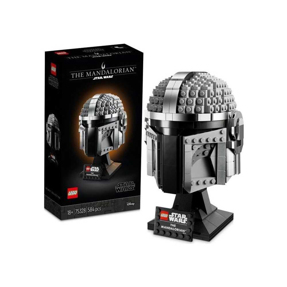 LEGO 75328 Star Wars Le Casque Du Mandalorien Maquette de Collection a