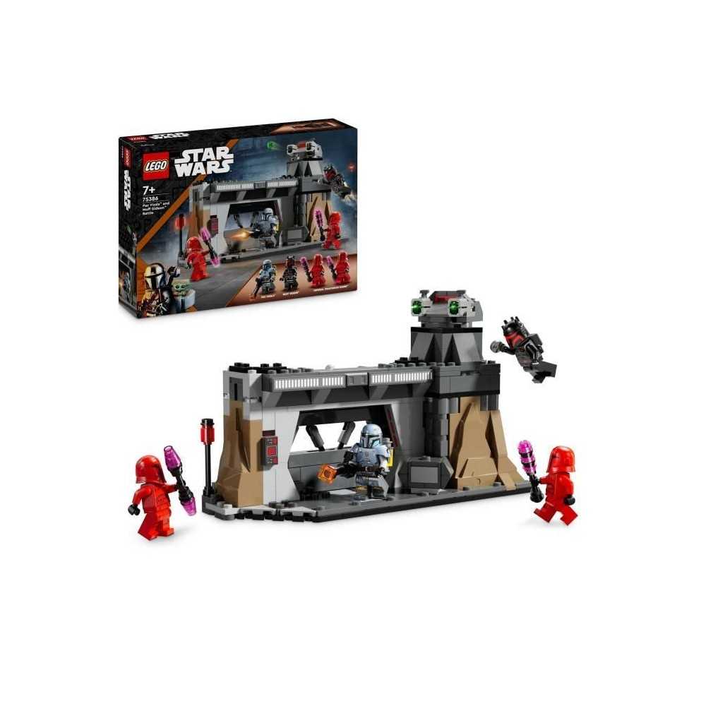 LEGO Star Wars 75386 The Mandalorian Le combat de Paz Vizsla et Moff G