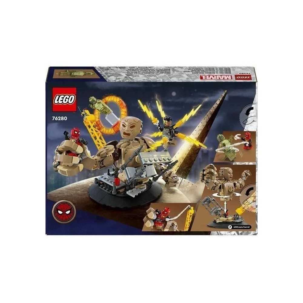 LEGO 76280 Marvel Spider-Man contre l'Homme-Sable : la Bataille Finale