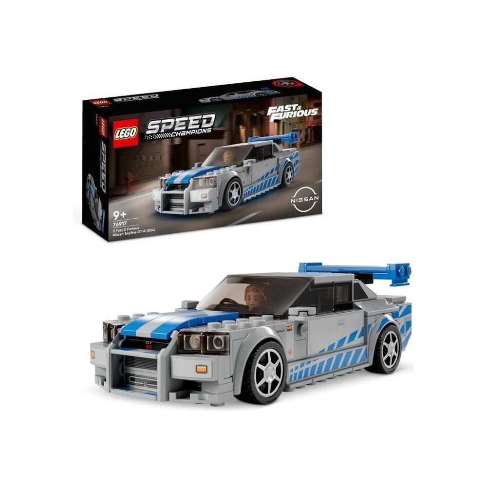 LEGO Speed Champions 76917 Nissan Skyline GT-R (R34) 2 Fast 2 Furious,