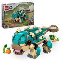 LEGO Jurassic World 76962 Bébé Bumpy, l'ankylosaure - Pour les fans