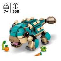 LEGO Jurassic World 76962 Bébé Bumpy, l'ankylosaure - Pour les fans