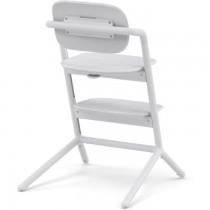 CYBEX - Chaise haute évolutive - Pack 3 en 1 - LEMO 2 - Blanc - Réglable en hauteur et en profondeur - Set bébé inclus