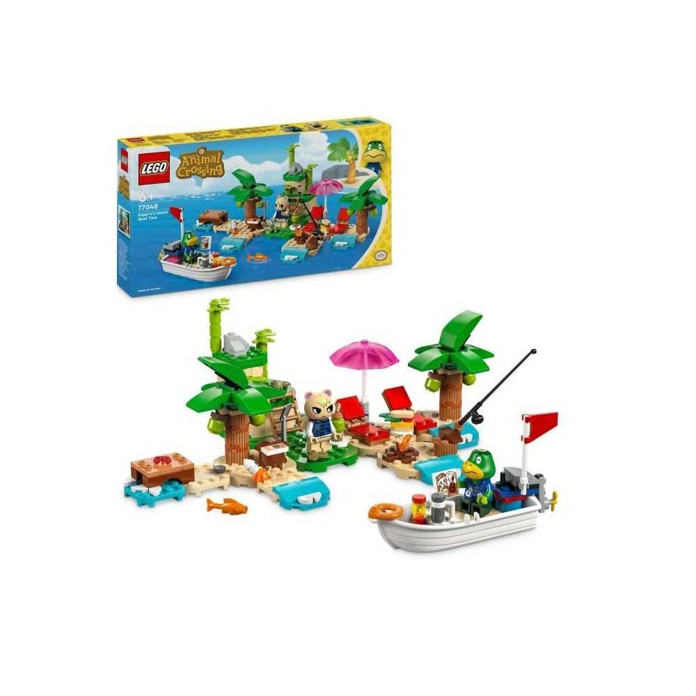 LEGO Animal Crossing 77048 Excursion Maritime d'Amiral, Jouet Créatif