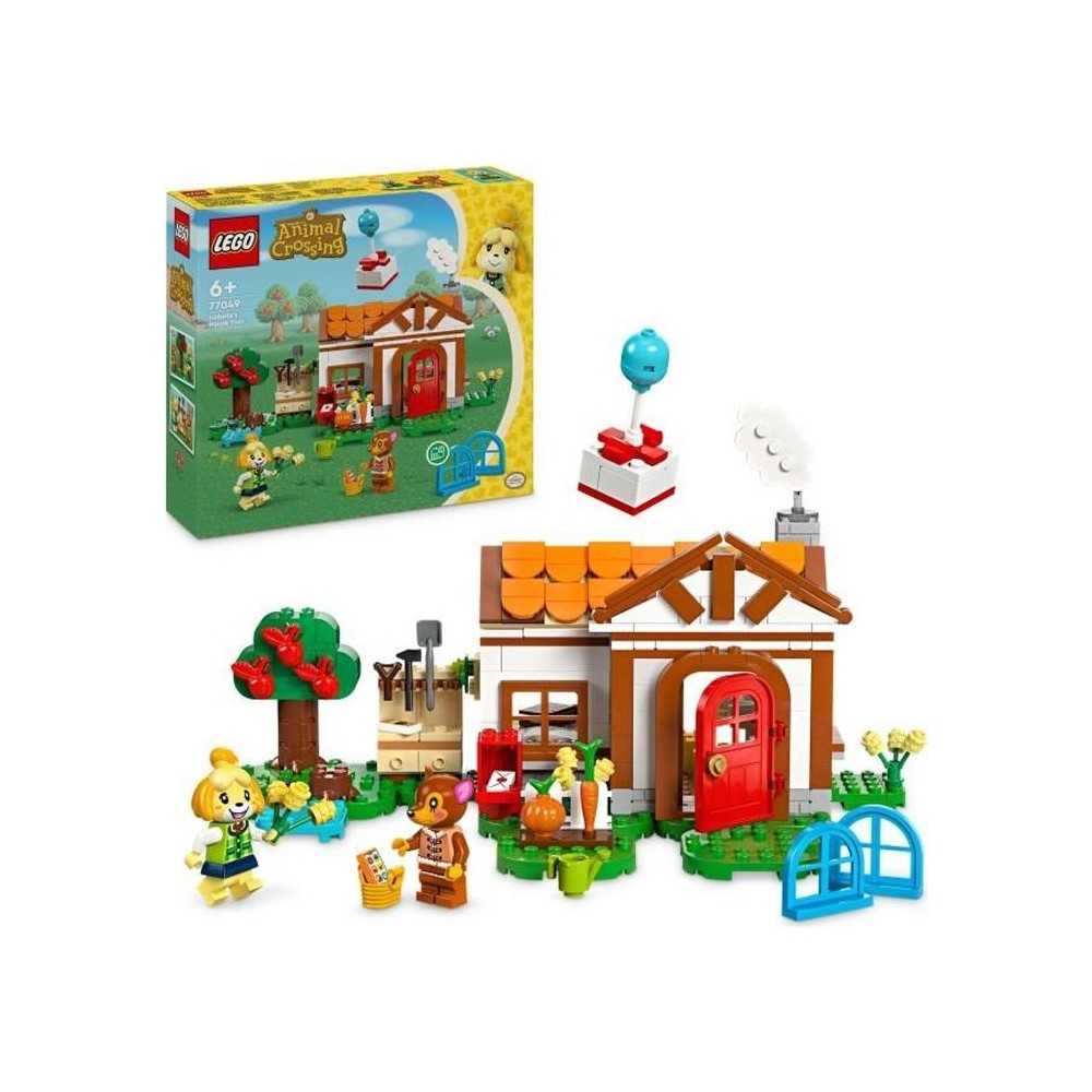 LEGO Animal Crossing 77049 Marie en Visite, Jouet de Construction, ave